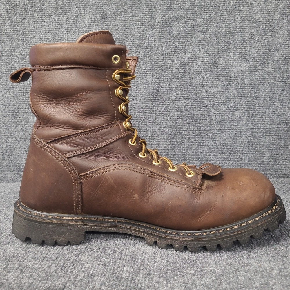 GEORGIA BOOT LACE-TO-TOE WATERPROOF WORK BOOTS G8041 US 13 W - Picture 8 of 15